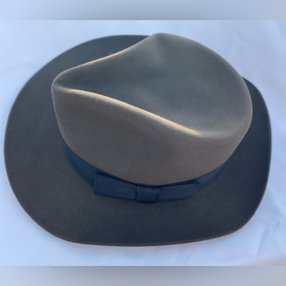 Stetson Cowboy Hat The Gun Club Cabelas Three Forks Hat Size 54 Size 6 3/4 - Picture 16 of 17
